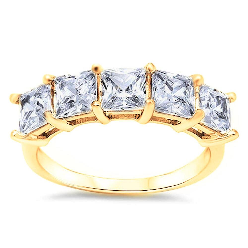 NEW STARLETTE women's lauren engagment ring in gold